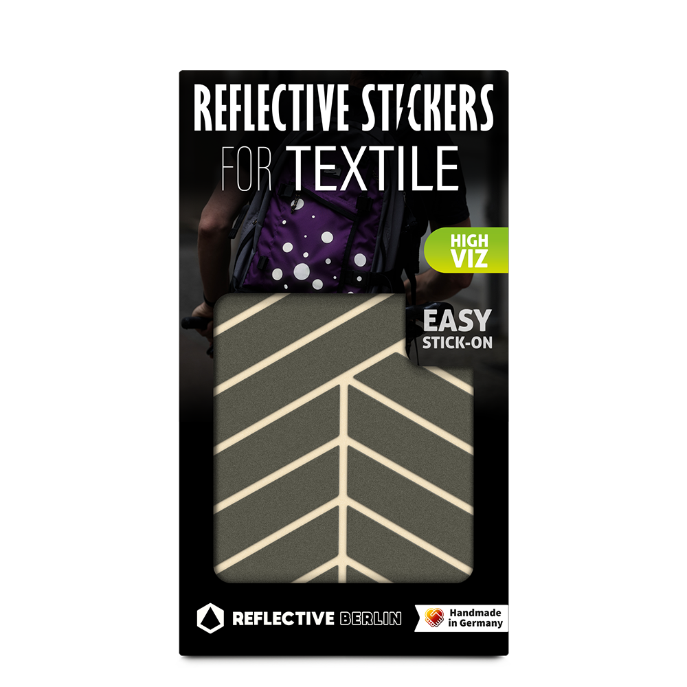 Reflective textile stickers: Universal