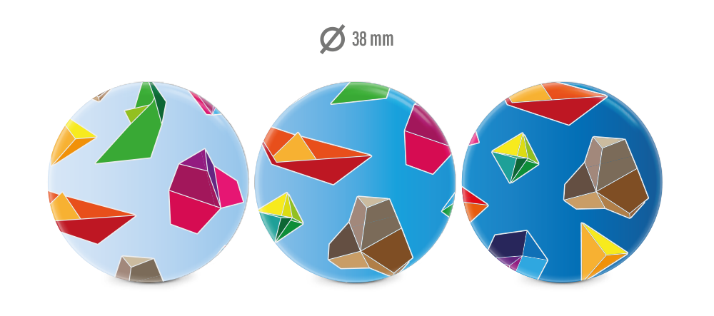 Reflective Badges: Origami