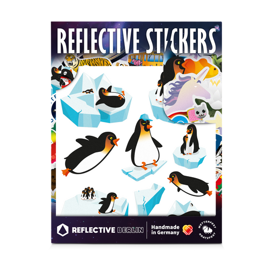 Reflective thematic shape for kids edition penguins