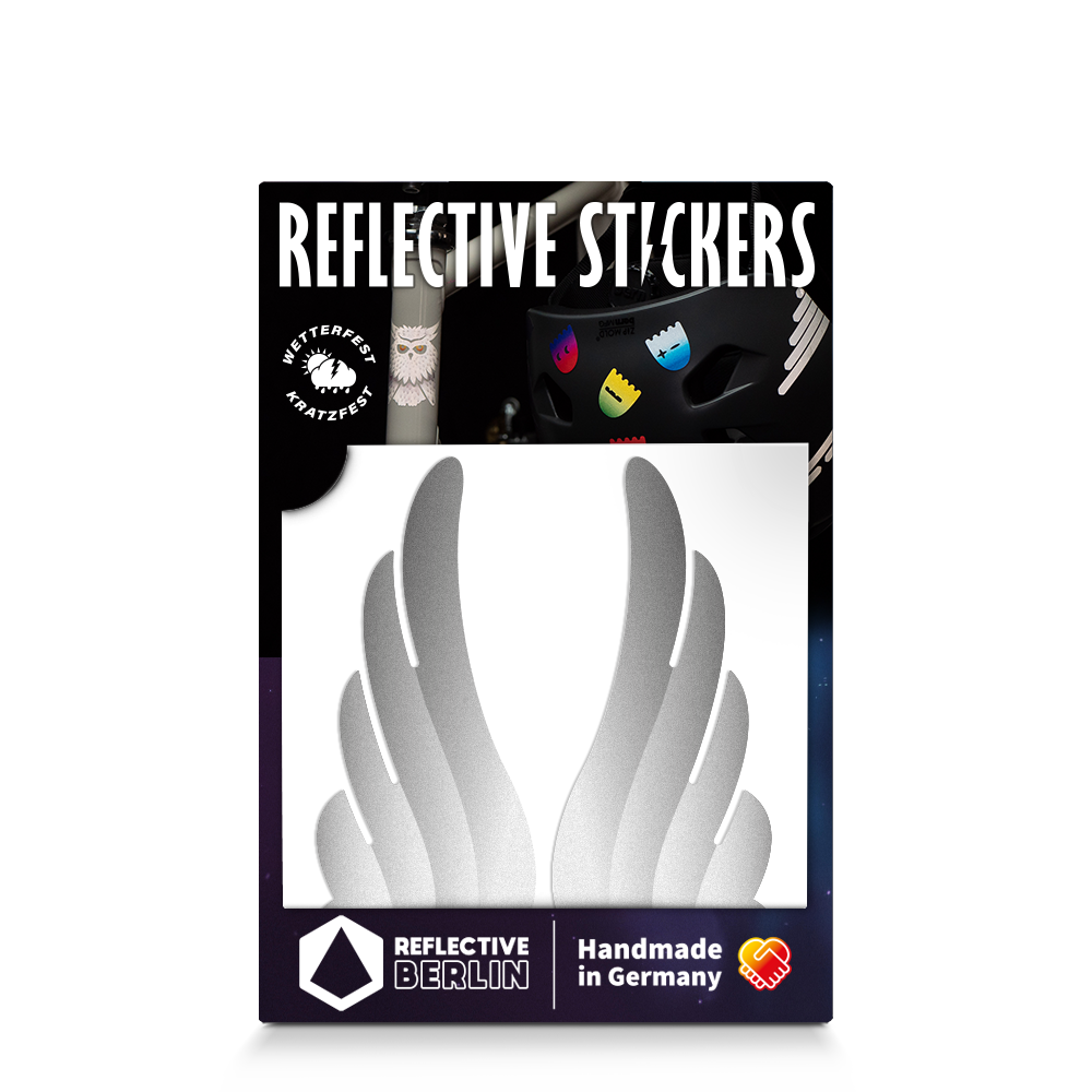 grey shading on wing reflective decal product picture