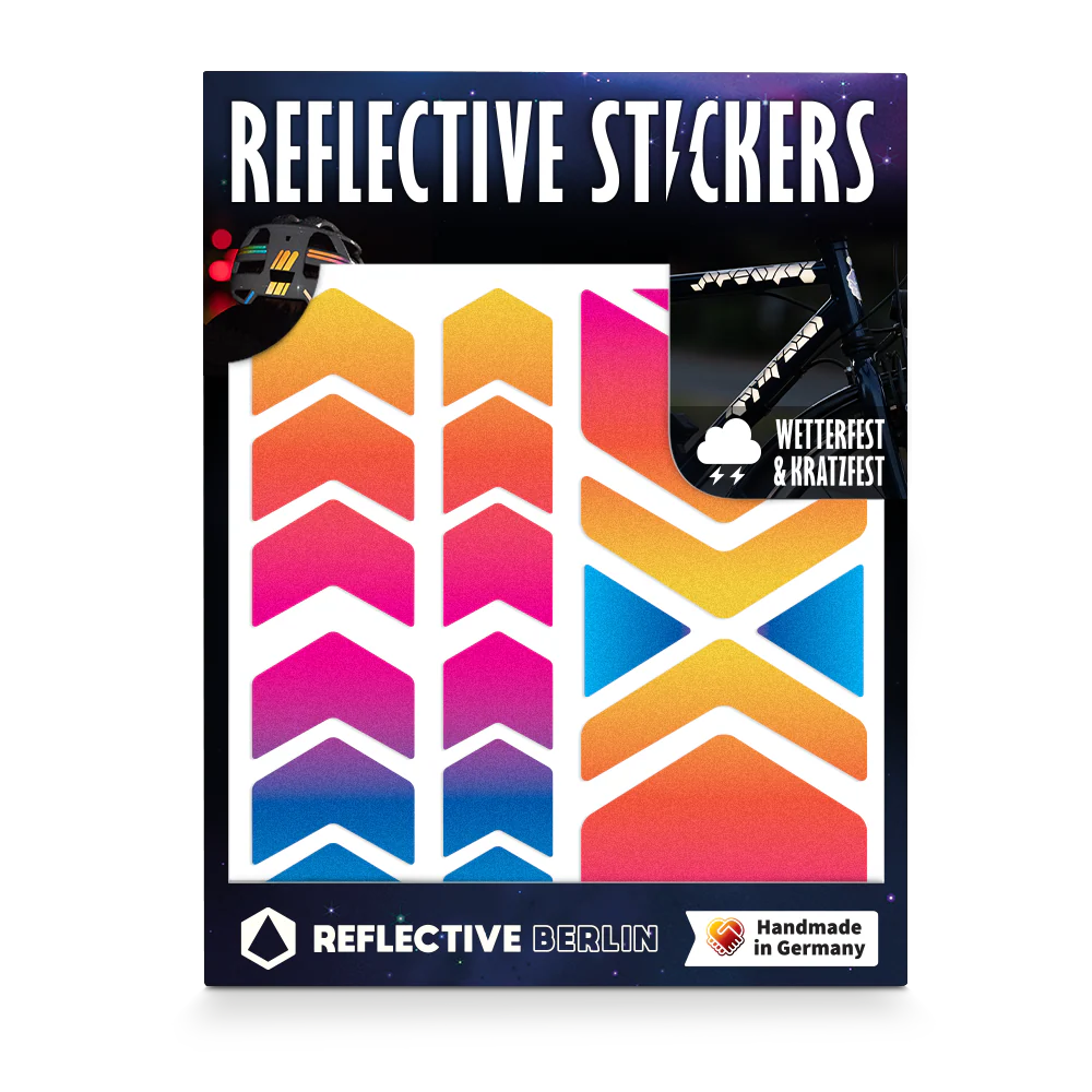 Reflektierende Formen - Chevrons