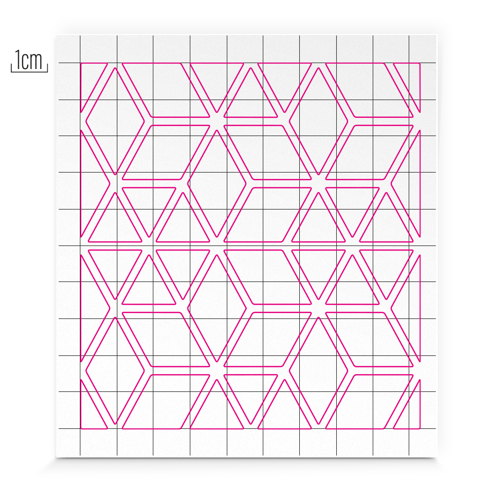 Formes réfléchissantes – Diamants