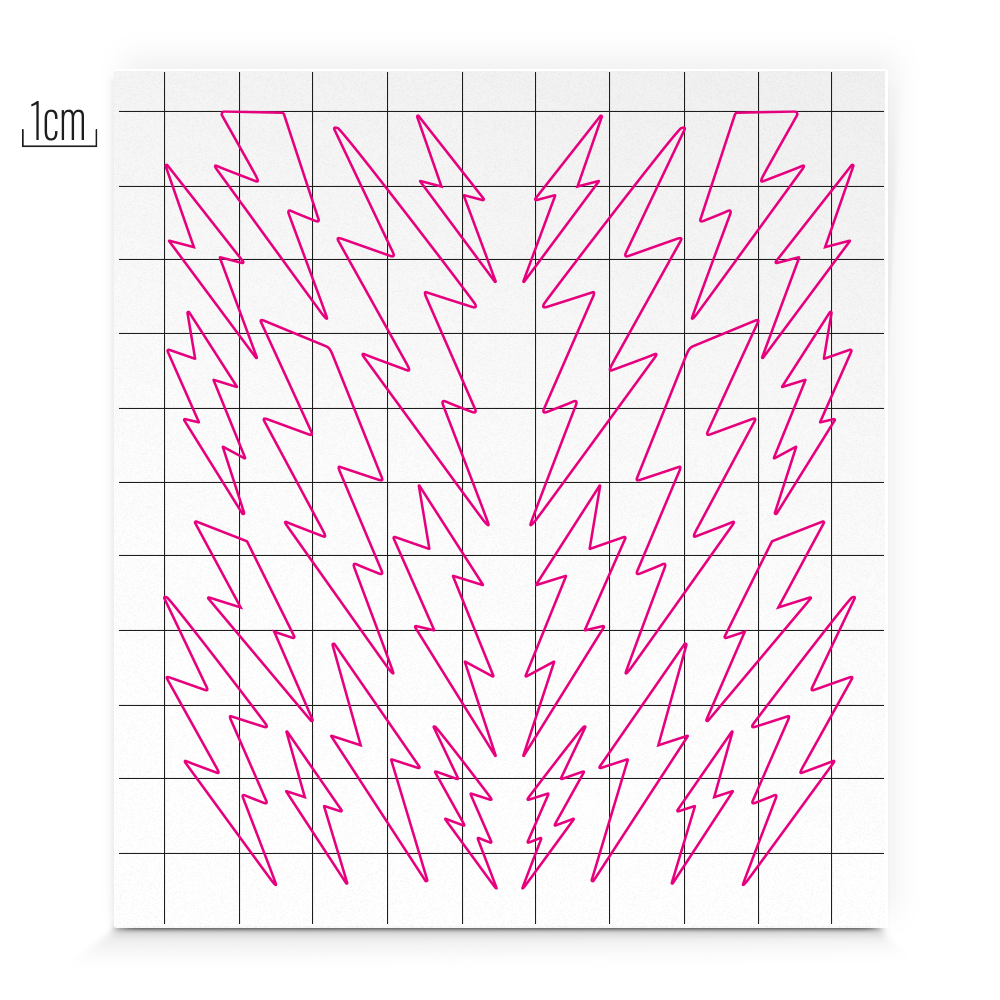 Formes réfléchissantes – Pluie de roches