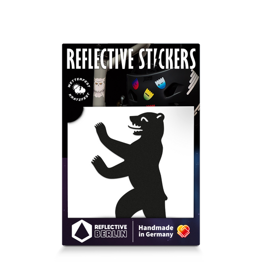 Reflex Sticker - Berlin Bear