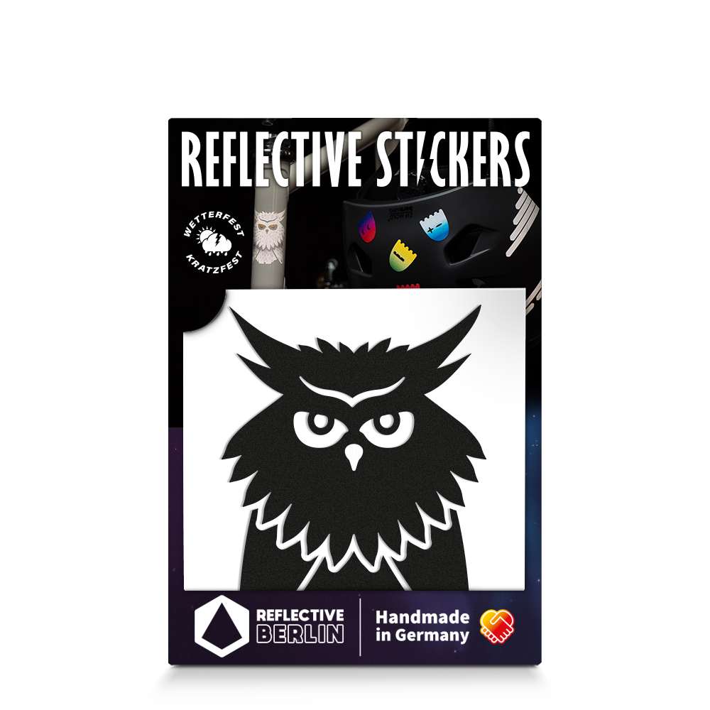 Reflective Sticker - Owl