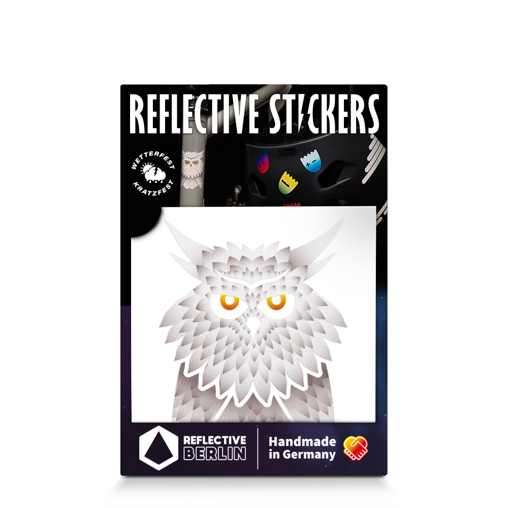 Reflective Sticker - Owl