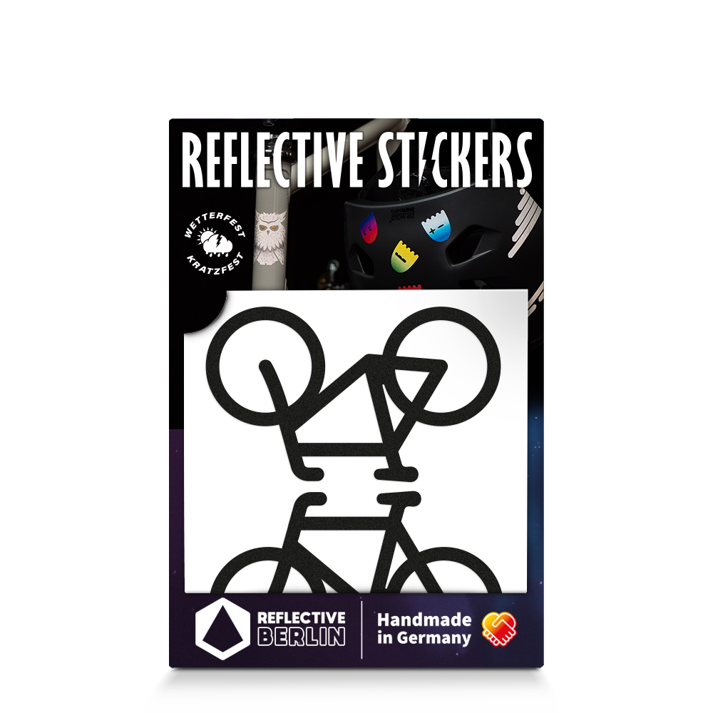 Reflexsticker - Fahrräder