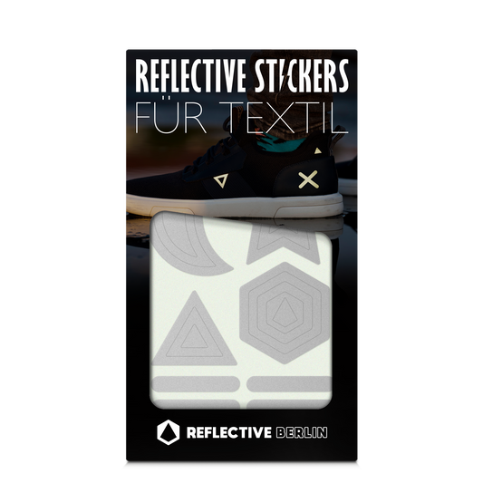 Produktbild Reflective Stickies, reflektierende Textilsticker, Design: Matrjoschka